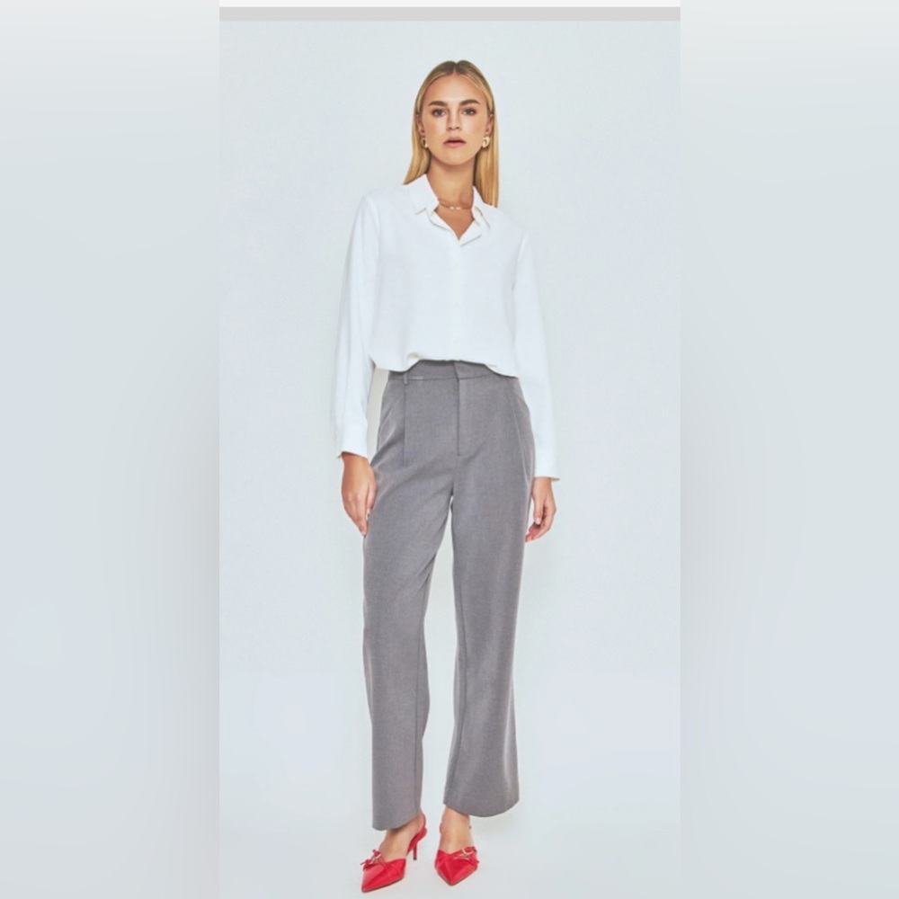 Endless Rose straight leg grey trouser size 28